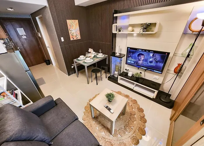 Amazing Poolside 1br Moa Netflix 100mbps Fiber 公寓 马尼拉