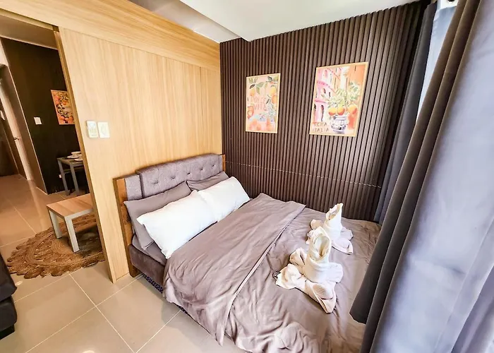 Amazing Poolside 1br Moa Netflix 100mbps Fiber 公寓 马尼拉