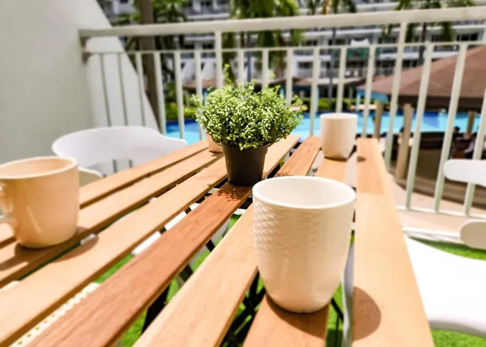 Amazing Poolside 1br Moa Netflix 100mbps Fiber * 马尼拉