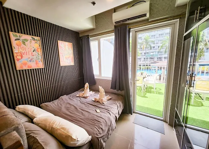 Amazing Poolside 1br Moa Netflix 100mbps Fiber 马尼拉